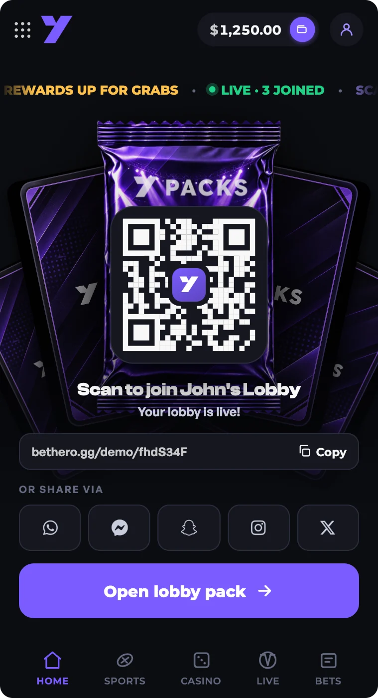 Create a lobby
